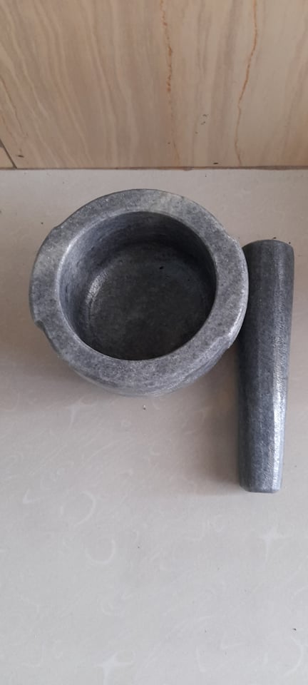 Cối đá Non Nước size 14 xám đen