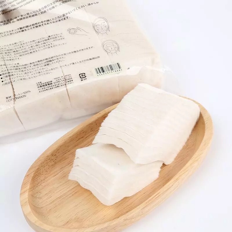 Bông Tẩy Trang Muji Nhật Bản (180 Miếng)
