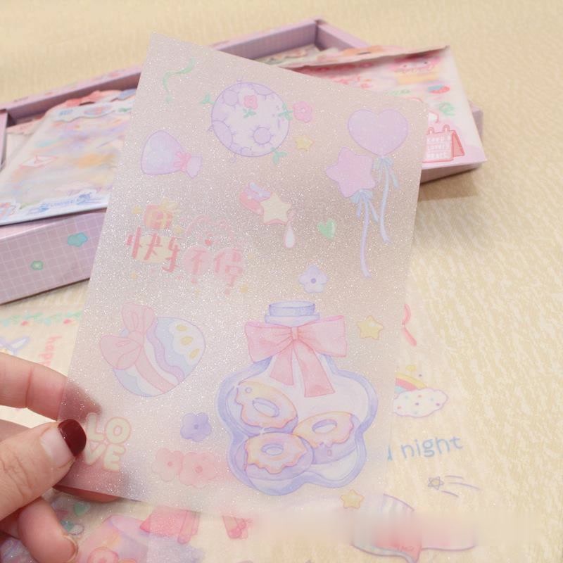 [HCM] hình dán dễ thương,sticker cute quai xách