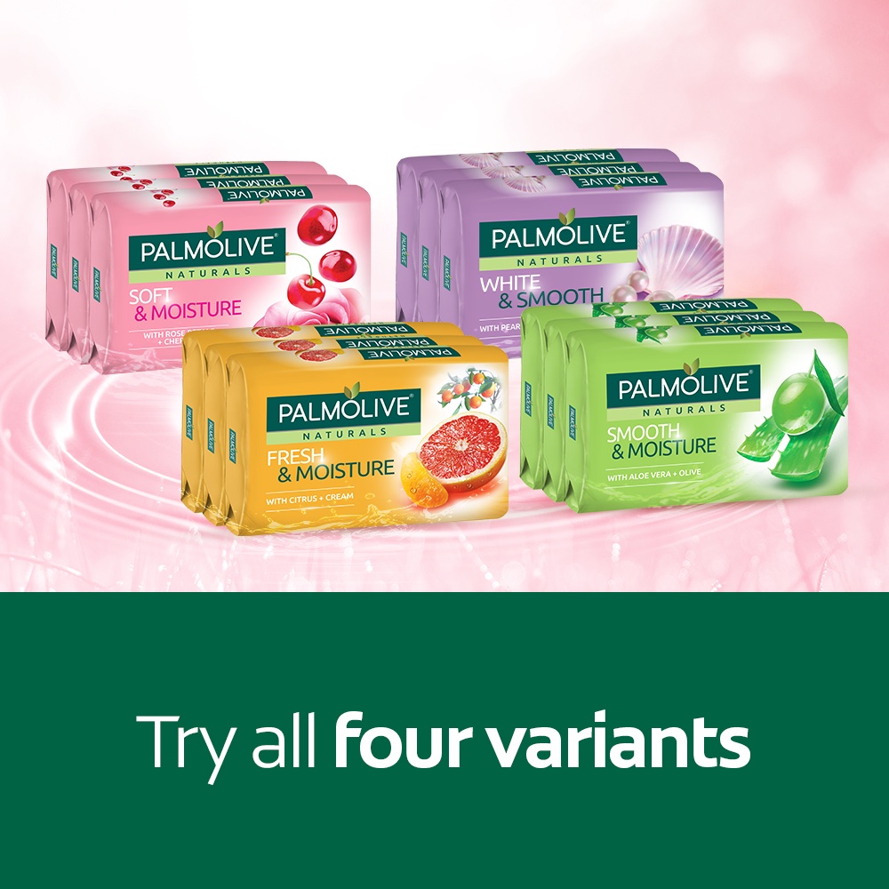 Palmolive mềm & độ ẩm Thanh xà phòng valuepack 80g x 3