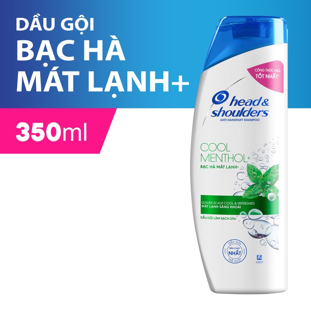 Dầu gội head & shoulders bạc hà mát rượi 350ml