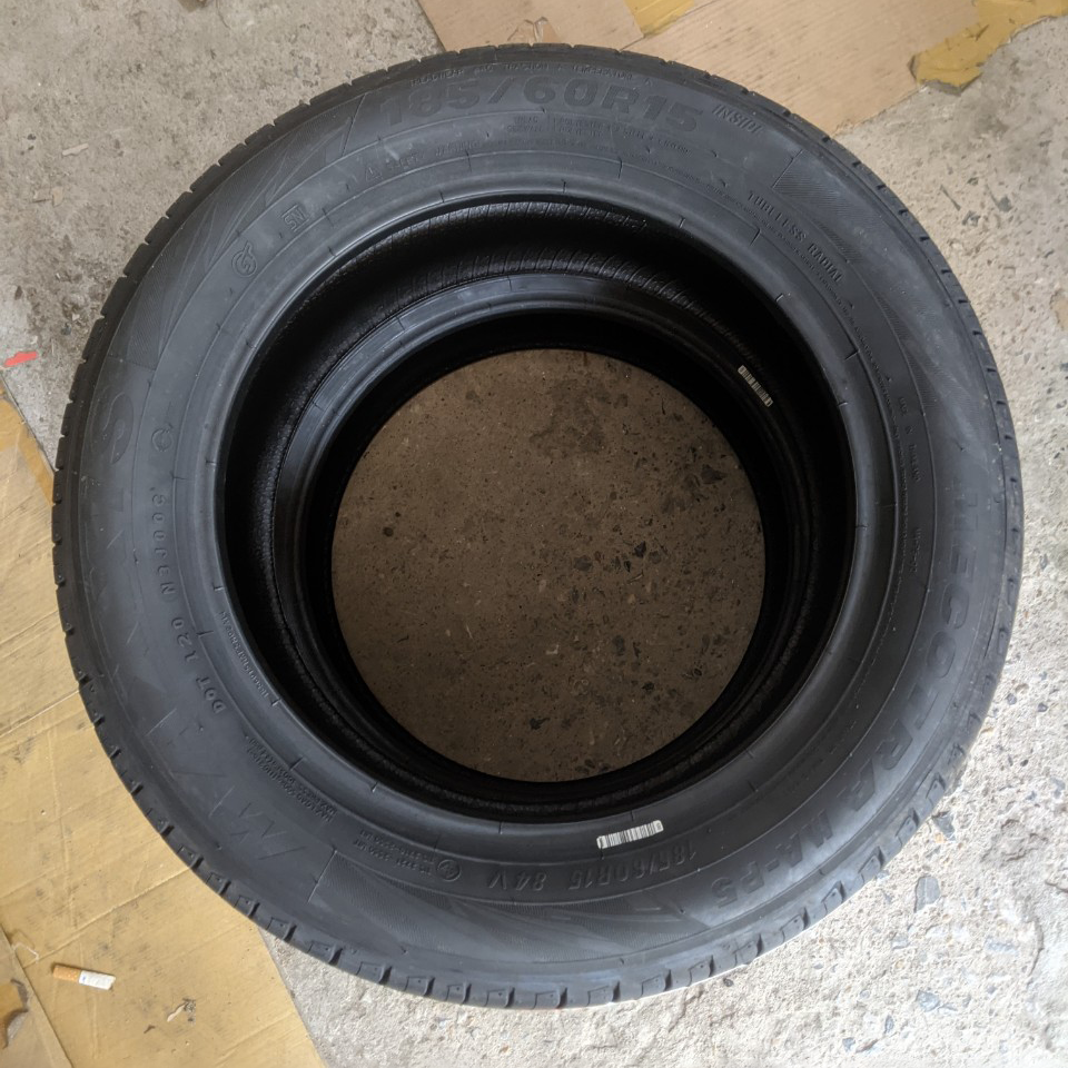 185/60R15 MAP5 Lốp ô tô MAXxIS Thái Lan