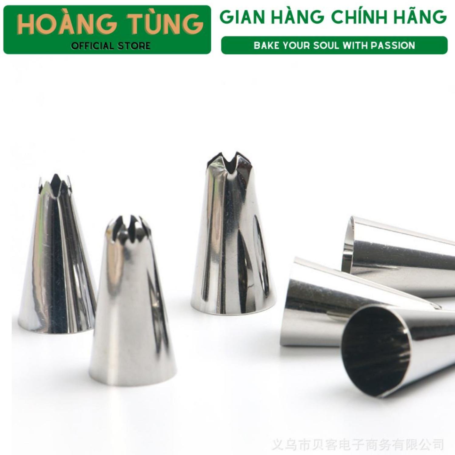 Bộ 6 Đui Bắt Kem Kèm Chốt