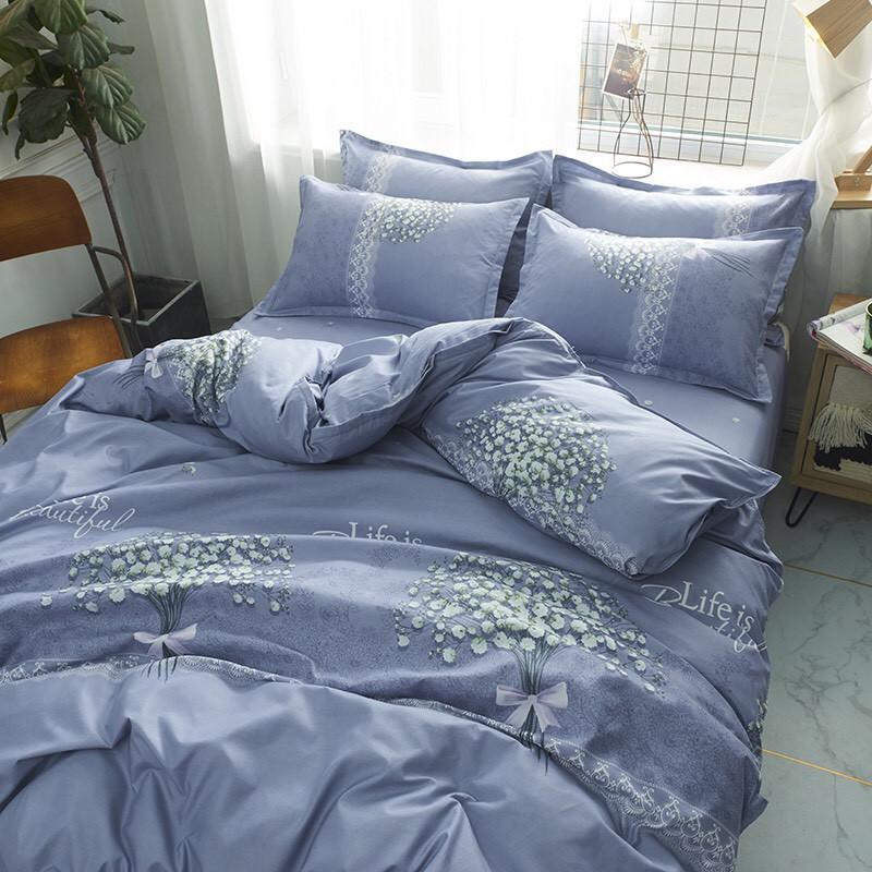 Set 4 Ga Gối Và Vỏ Chăn (Không Có Vỏ Gối Ôm) Nhiều Hoạ Tiết Đủ Kích Thước Tha Hồ Lựa Chọn (Inbox Chọn Mẫu)