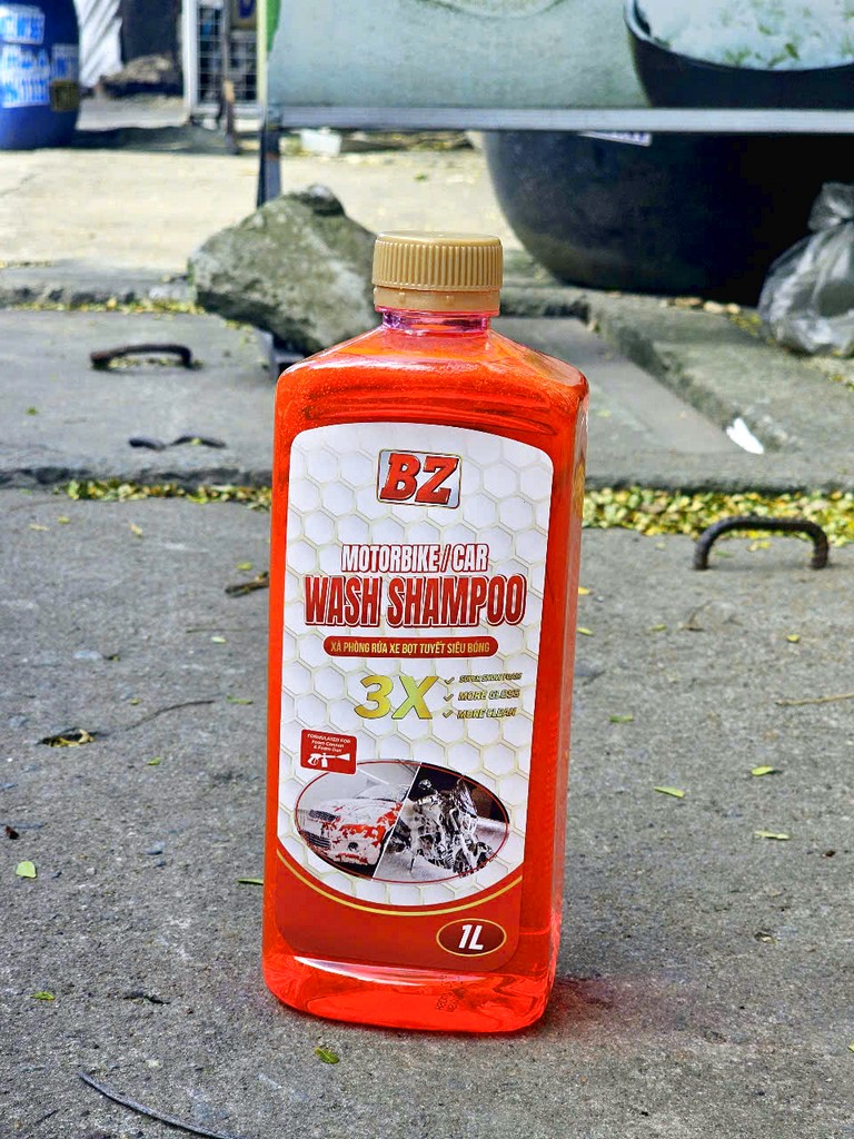 Dung Dịch Rửa Xe BZ Gloss Shampoo 1000ml (Chọn Phân Loại)