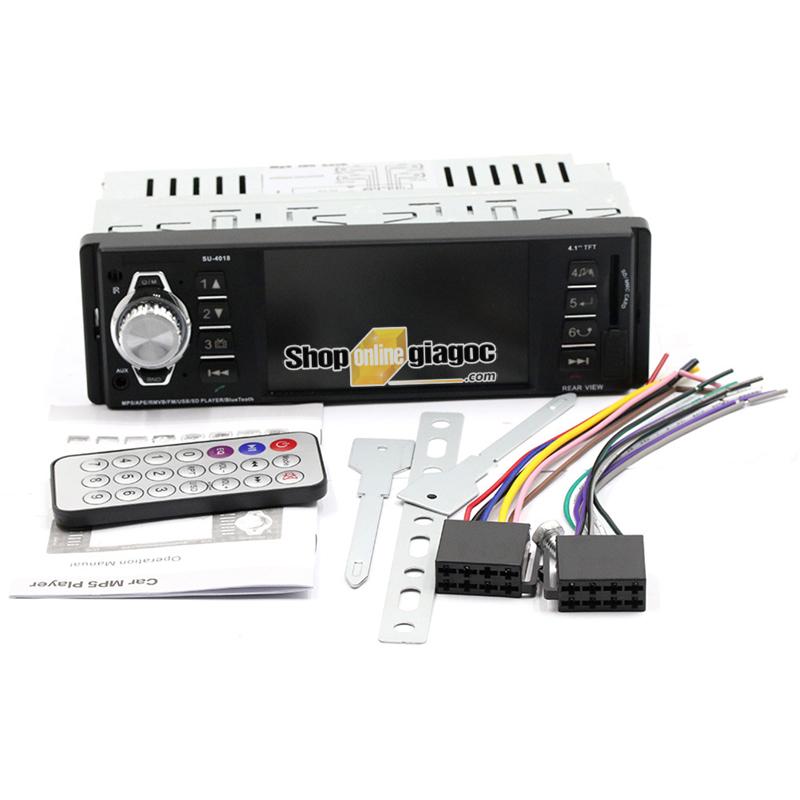 Đầu 1 Din Mp5 Màn Hình 4.1 Inch Bluetooth SU-4018/4019