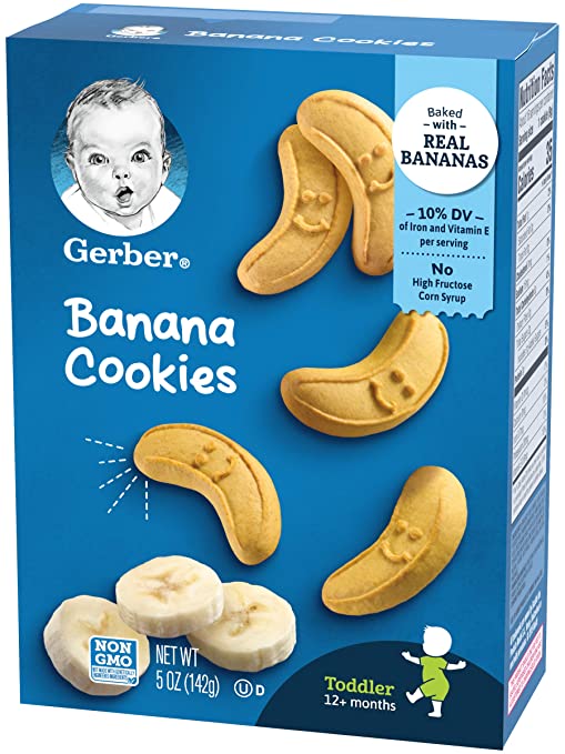 Bánh quy chuối Gerber Banana Cookies