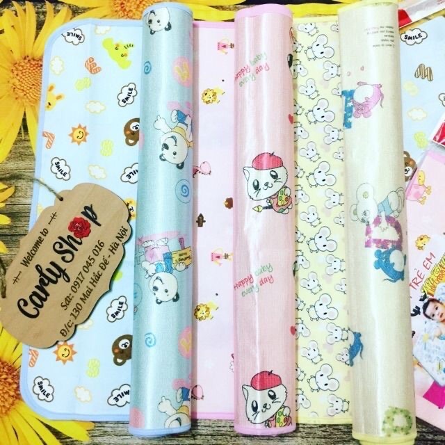 Chiếu cao su chống thấm 2 mặt Hiền Trang, chiếu 3D