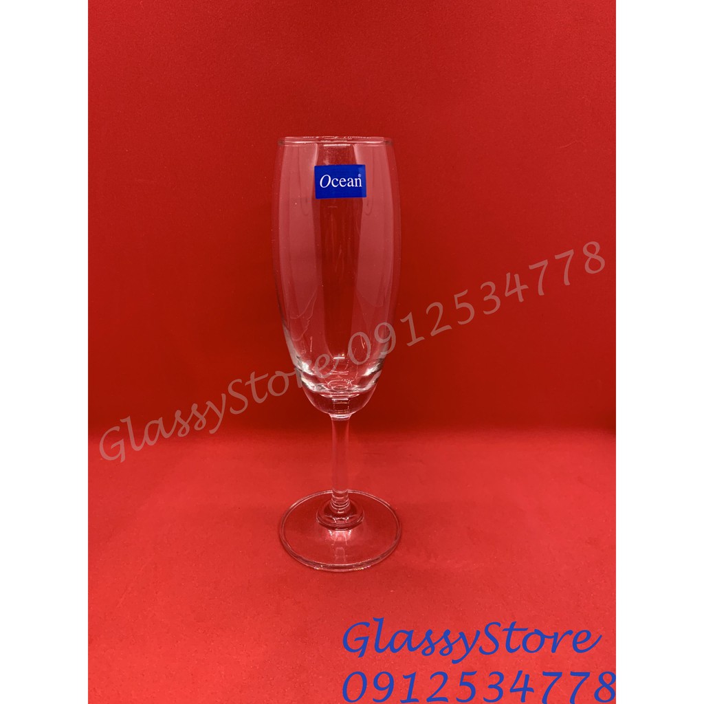 Ly (cốc) thủy tinh Ocean Champagne Flute - 185ml - 1501F07 (Hàng nhập khẩu Thái Lan chính hãng) (1 cái)