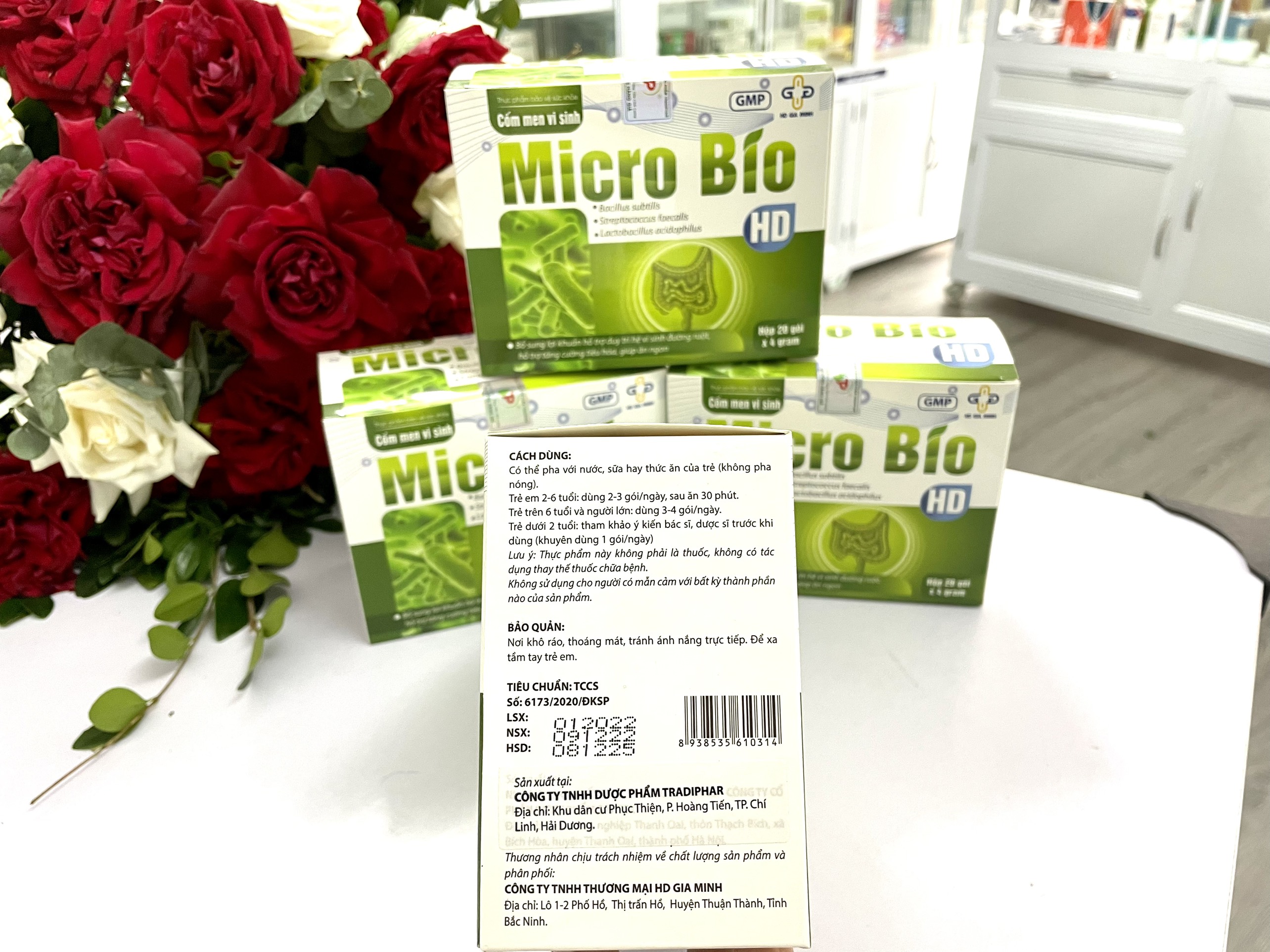 Micro Bio HD-Men tiêu hóa tốt cho bé