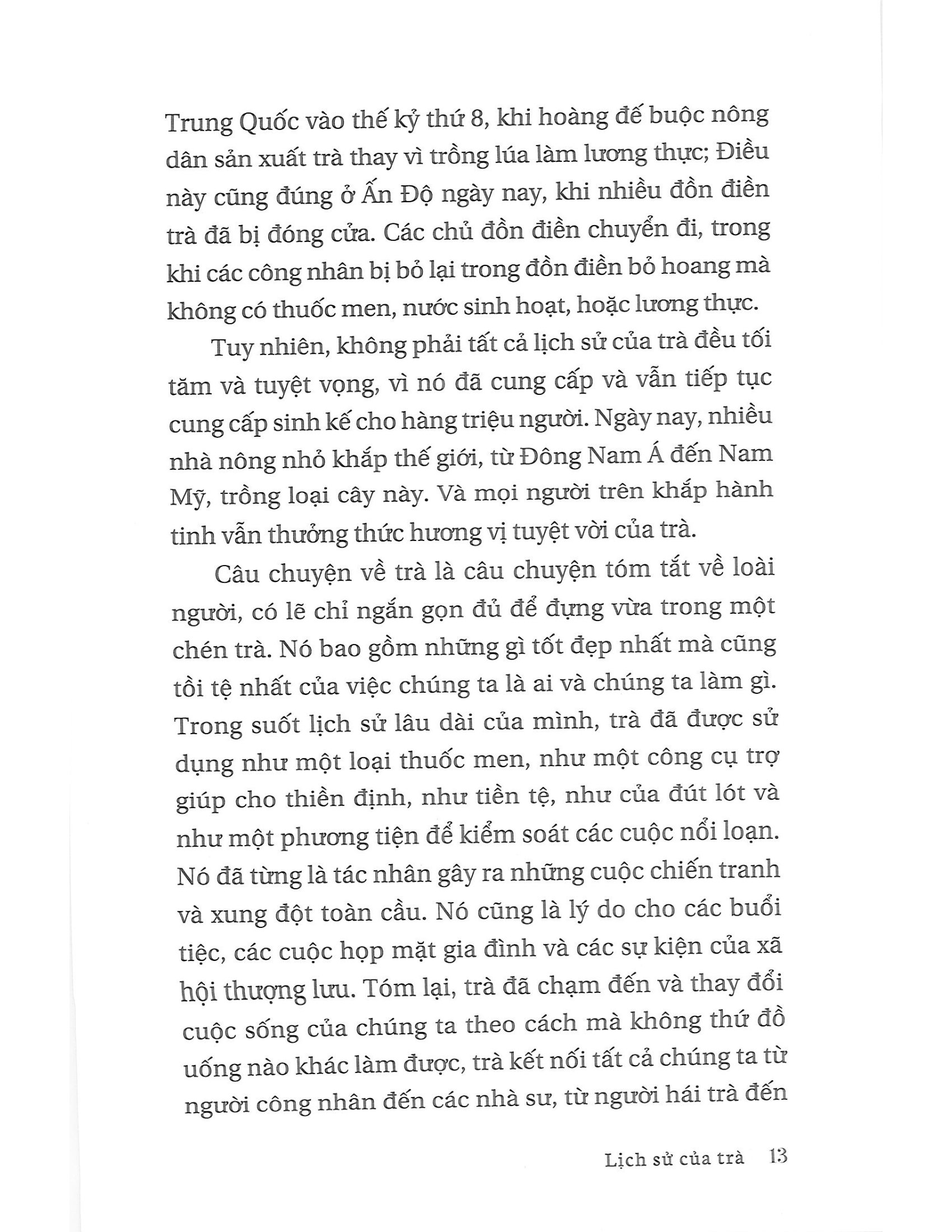 Sách Lịch Sử Của Trà