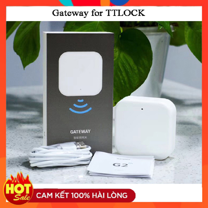 Gateway G2 cho khóa cửa vân tay thông minh dùng app TTLOCK