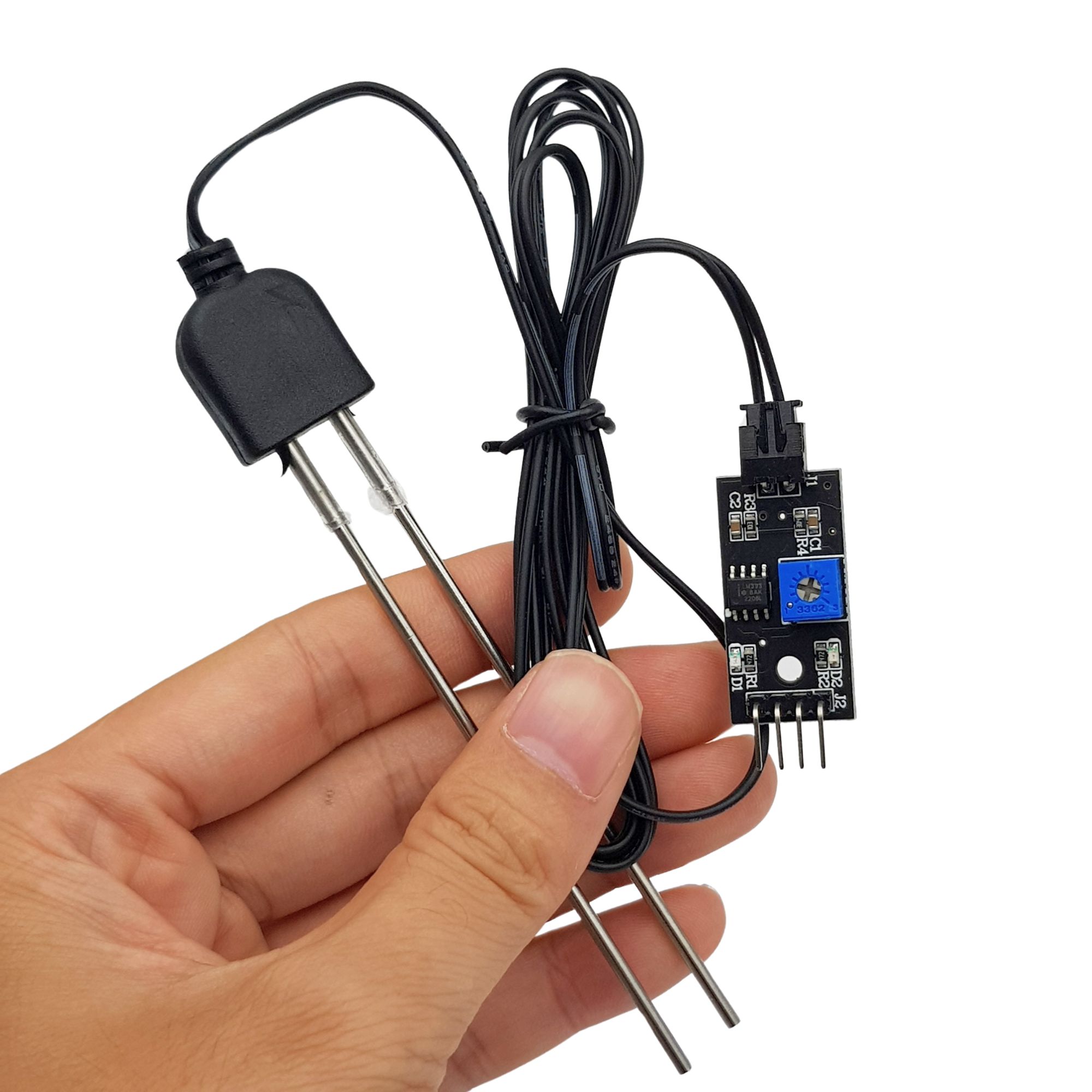 Cảm Biến Độ Ẩm Đất Đầu Dò Chống Ăn Mòn