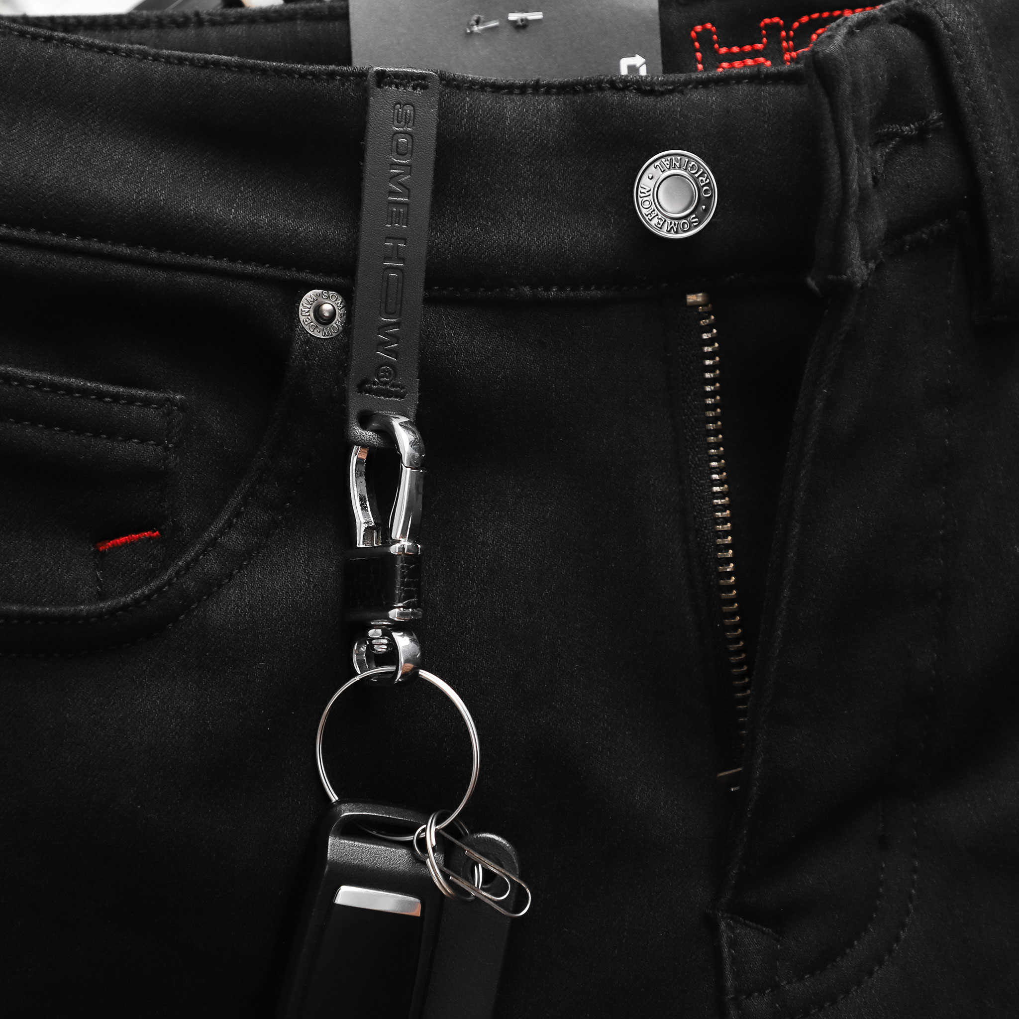 Quần Short Jean Dense Black