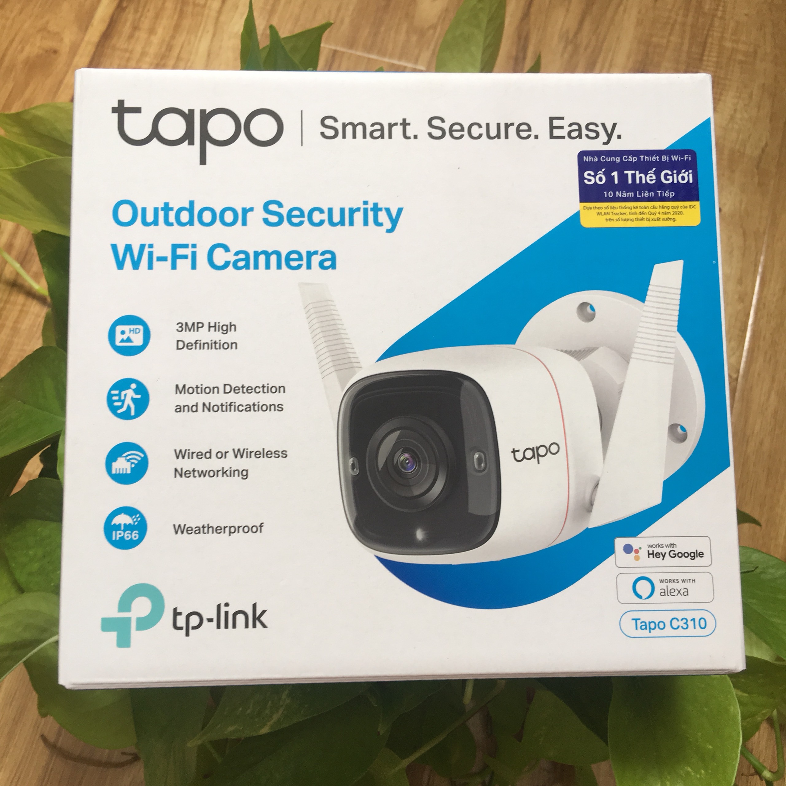 Camera IP Ngoài Trời 3MP TP-link Tapo C310 Trắng