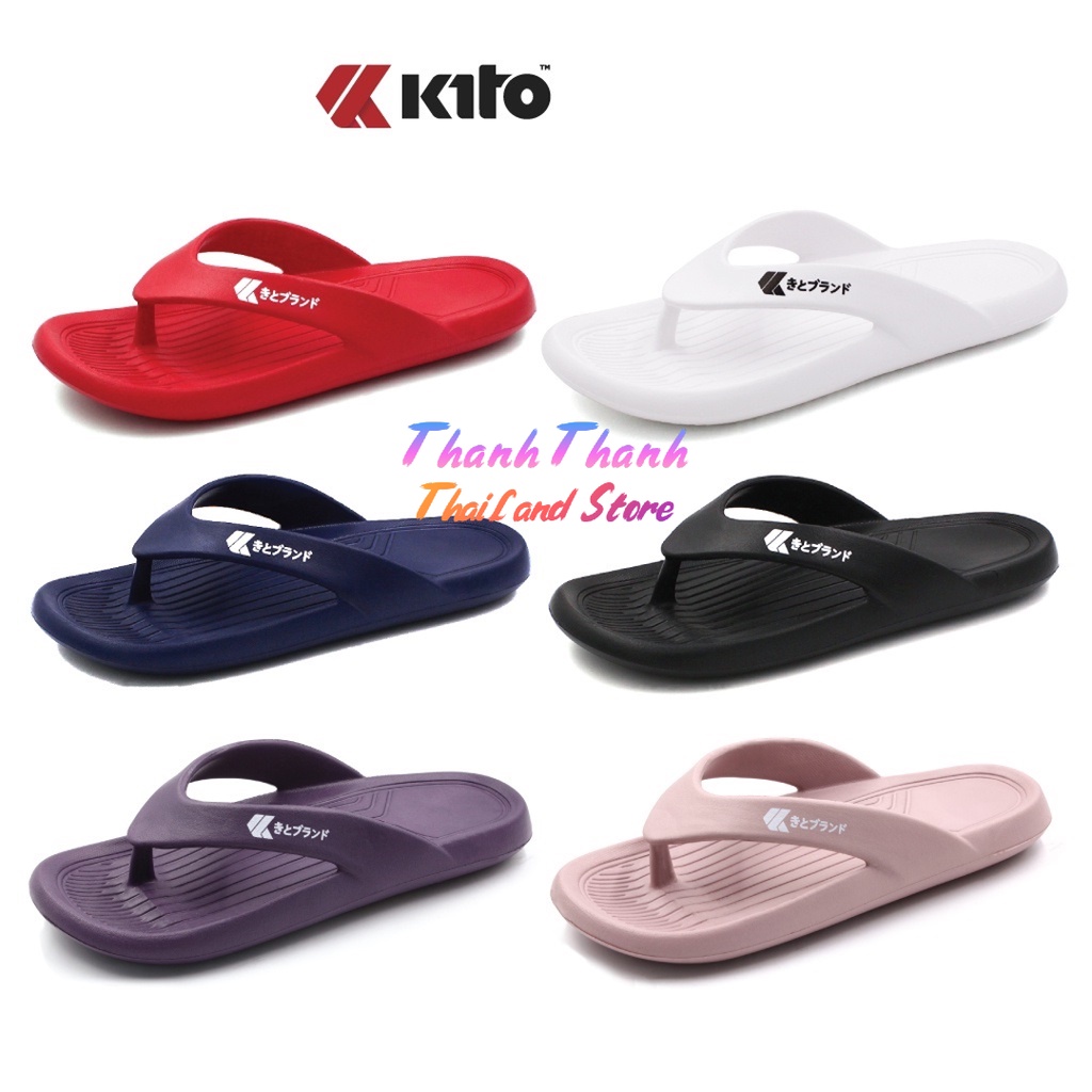 Dép xỏ ngón Kito AG30 Thái Lan – Cao su êm, quai đúc bền chắc