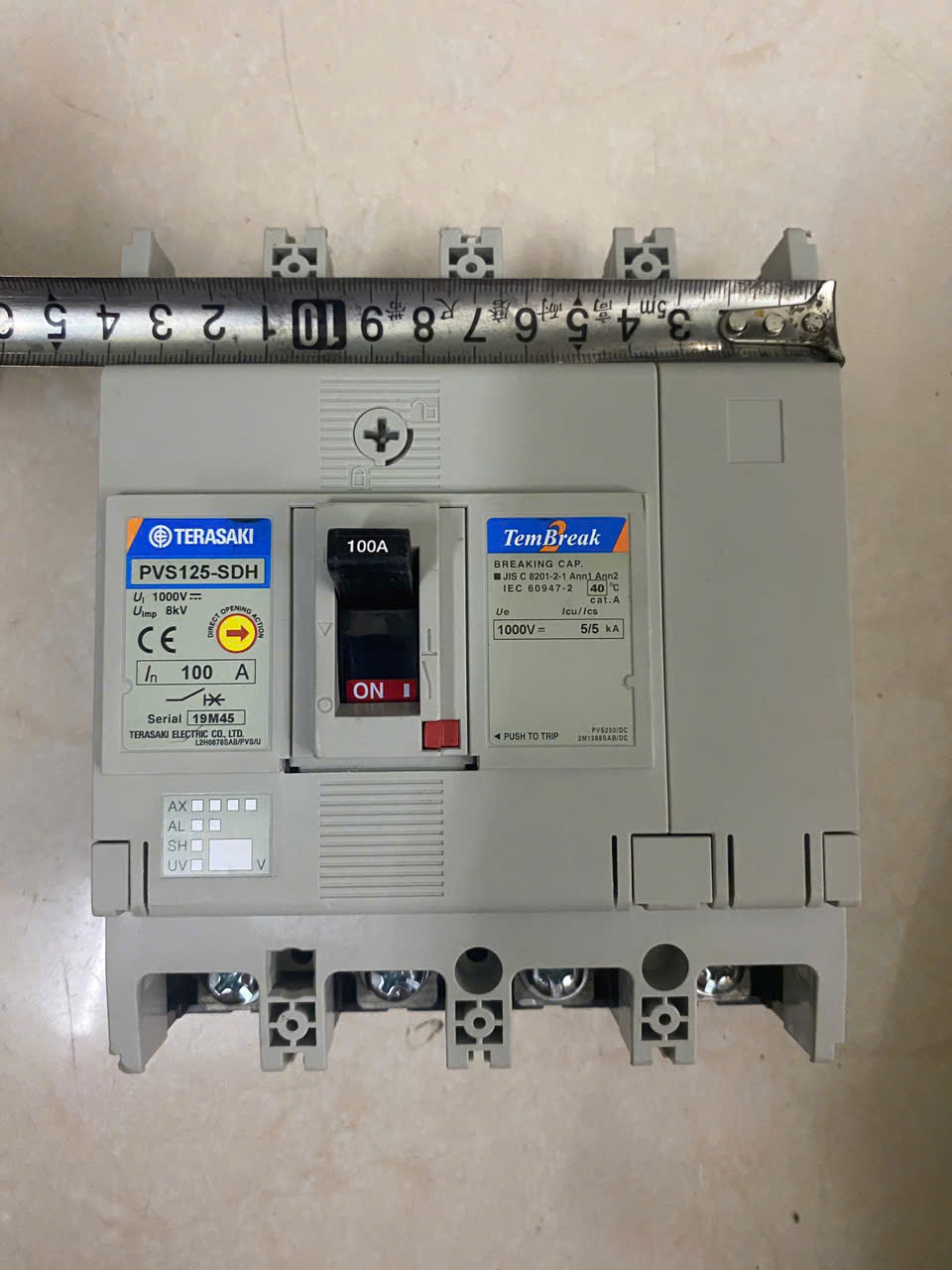 MCCB NHẬT BẢN 4 CỰC 100A 125A 250A APTOMAT NHẬT
