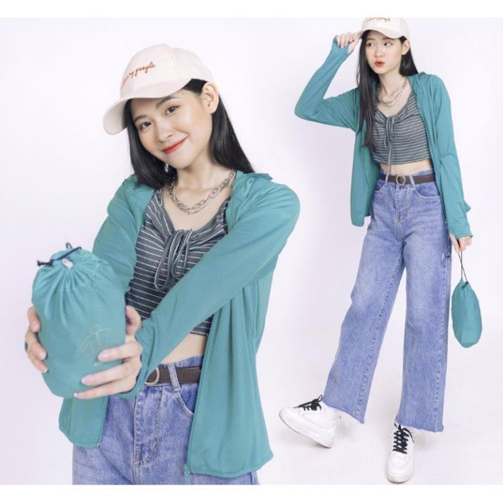 Áo chống nắng nữ thông hơi mới