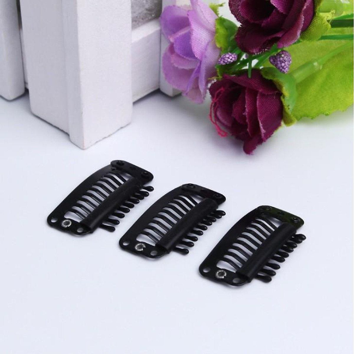 Kẹp bấm tóc giả dùng để cố định tóc(30 cái)