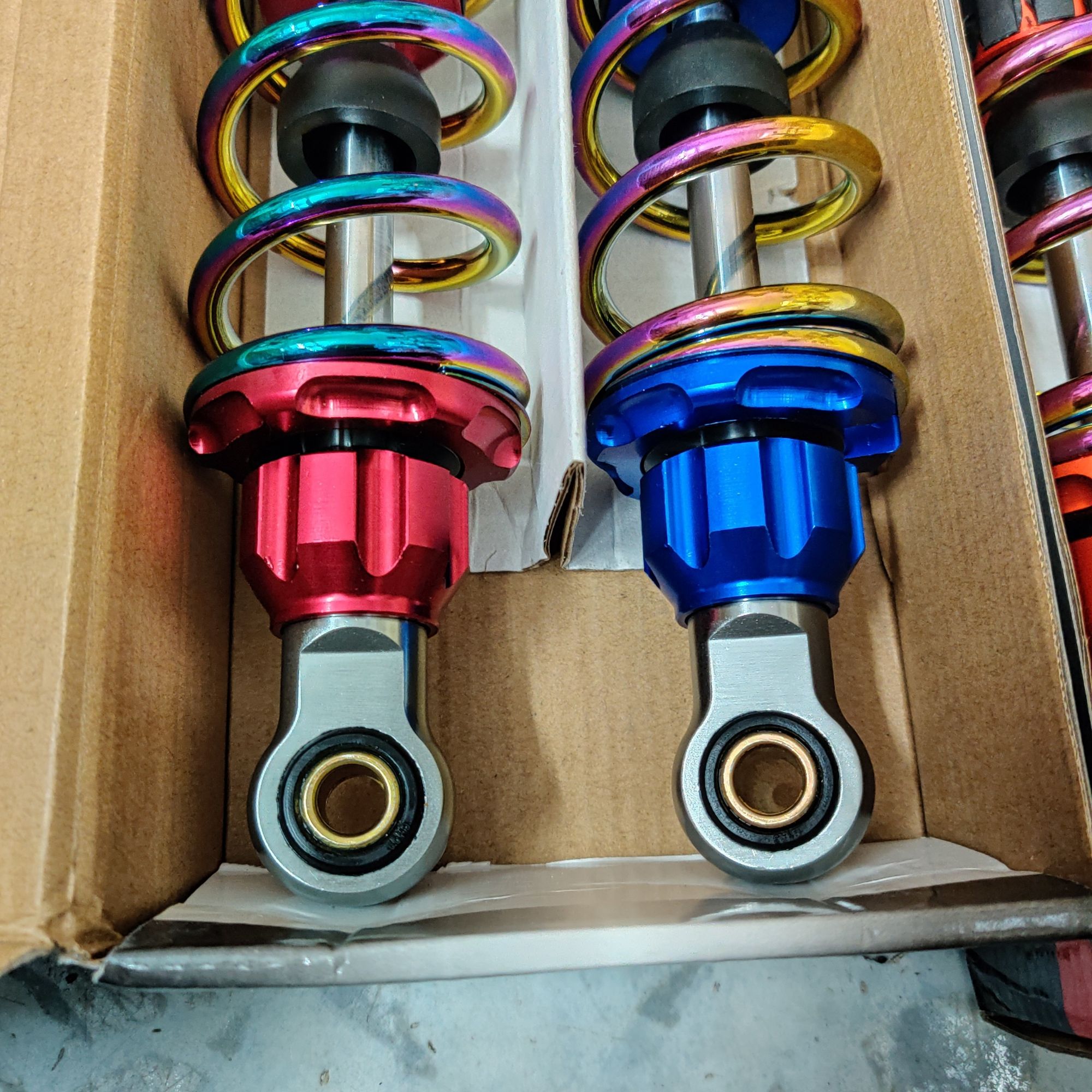 [HCM]phuộc ohlins lò xo titan (33cm) gắn wave dream elegant spark....