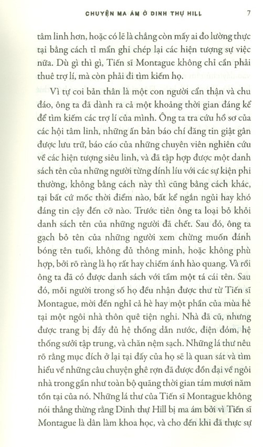 Chuyện Ma Ám Ở Dinh Thự Hill
