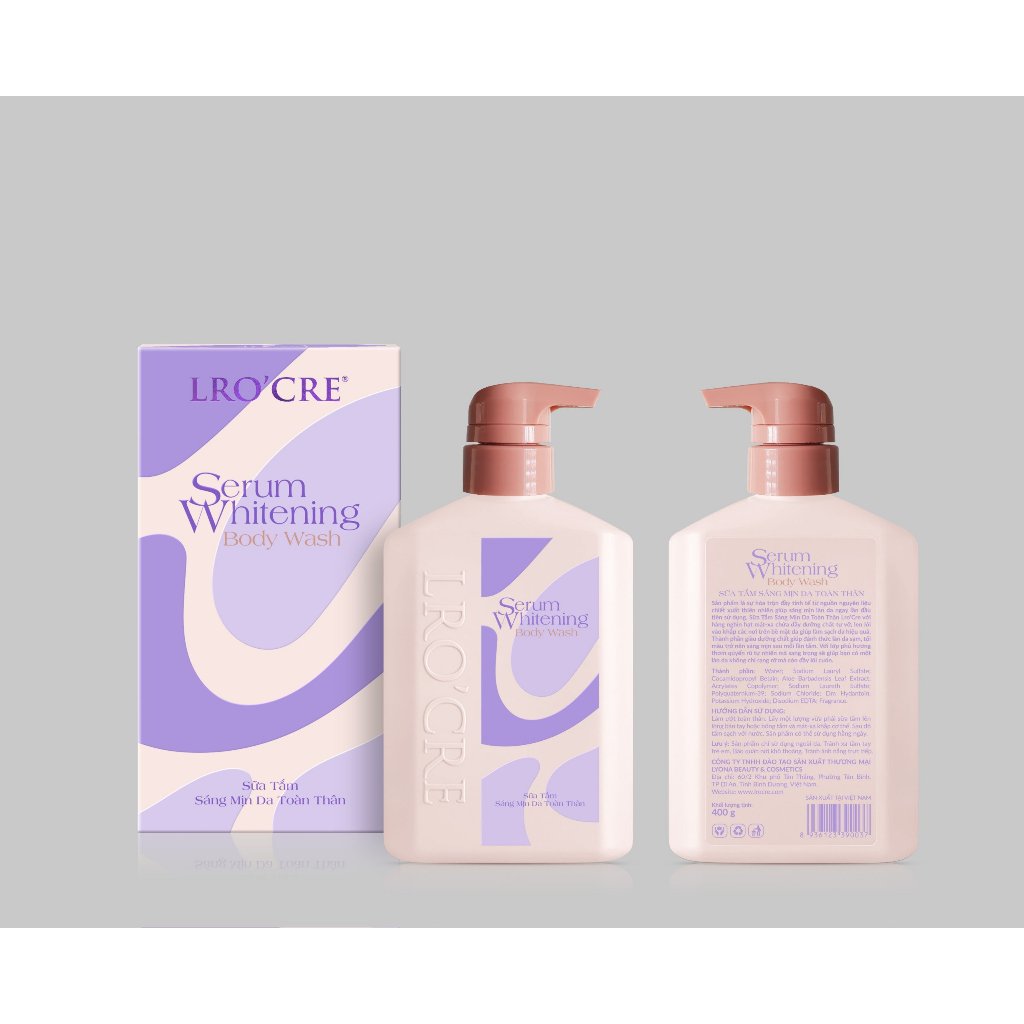 Sữa tắm trắng da toàn thân vip lrocre