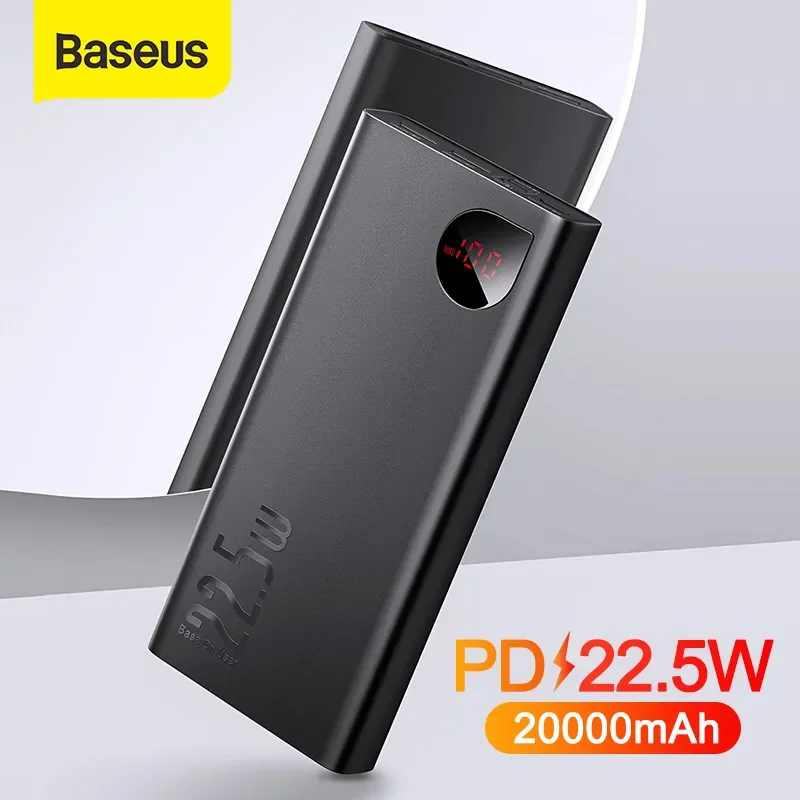 BASEUS Sạc Dự Phòng 20000mah  22.5W 65W Pin Sạc Dự Phòng cho iPhone 15 14 13 Pro Max 12 11 Redmi HUAWEI Samsung Xiaomi