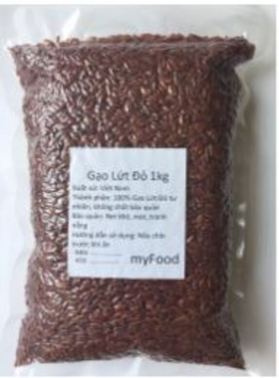 Gạo lứt đỏ dẻo Điện Biên - 1kg