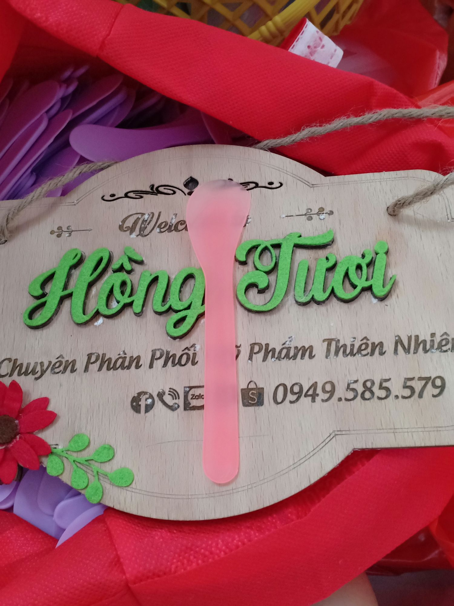 Combo 100 muỗng múc kem [màu cam]