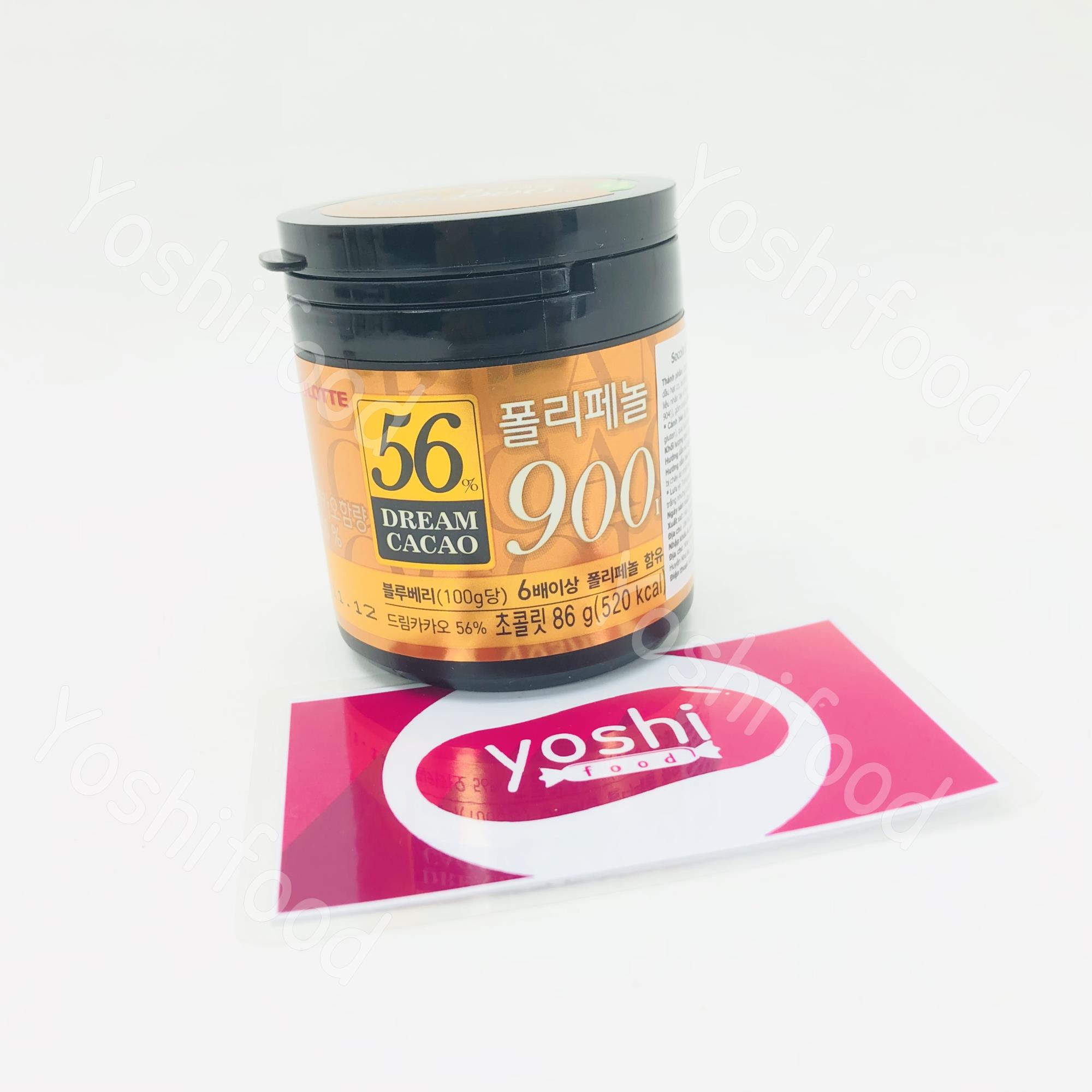 Kẹo Socola Dream Cacao 56% Lotte