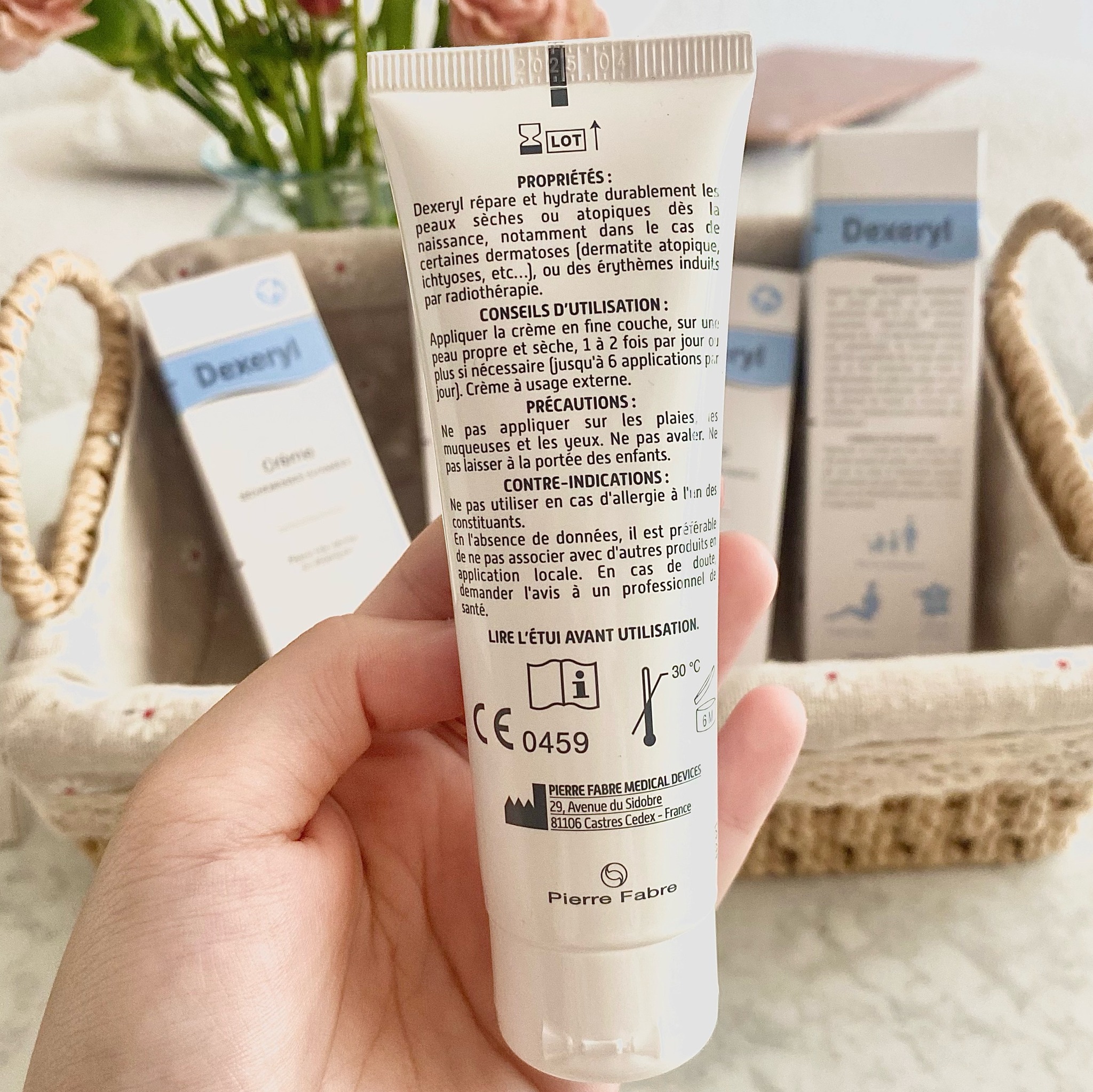 Kem trị nẻ, chàm Dexeryl Pháp 50g