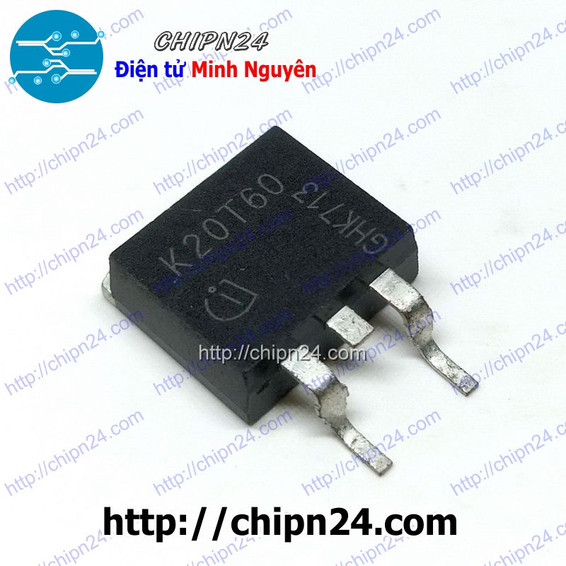 Igbt dán 20n60 to-263 20a 600v