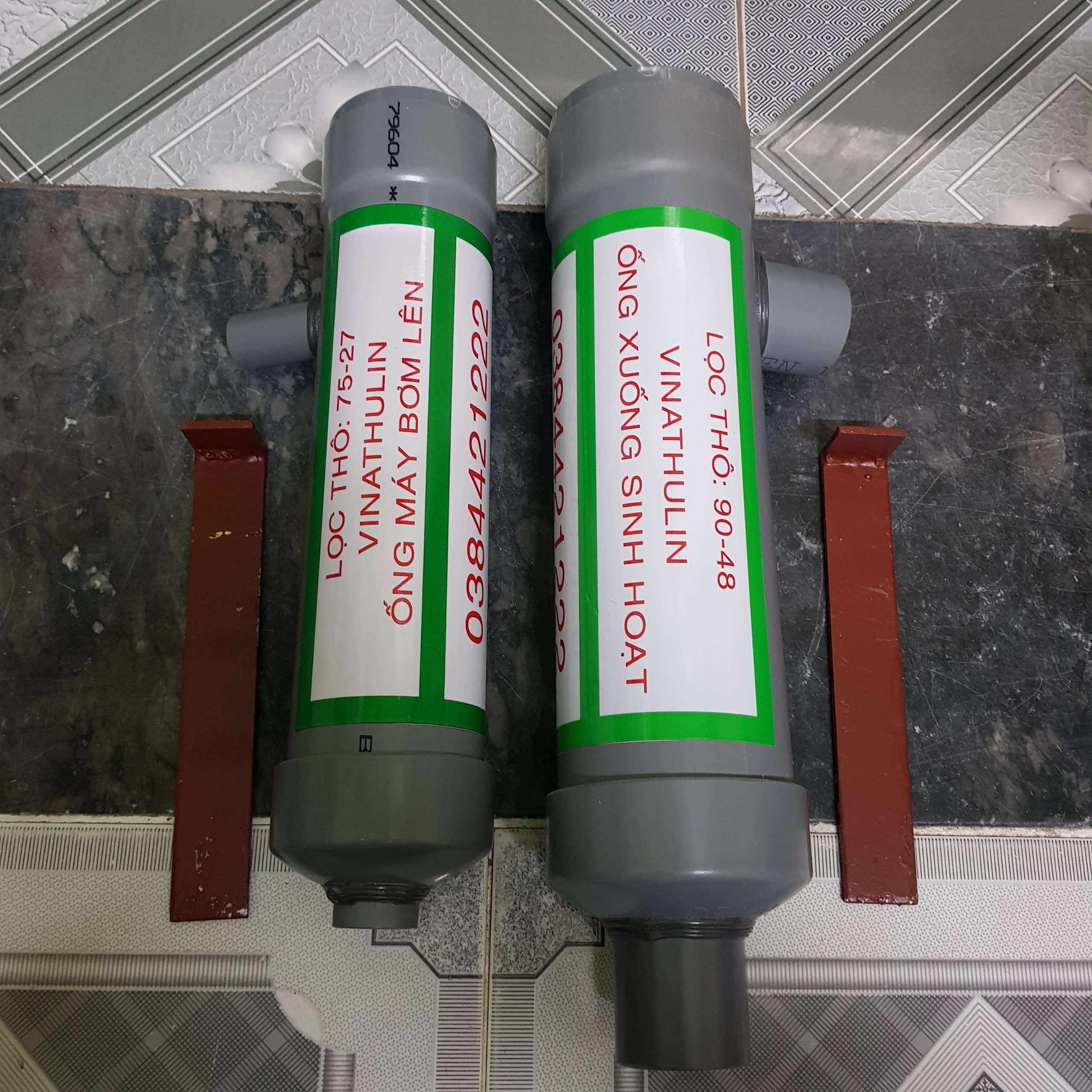 Vinathulin 75/27 and 90/48 Water Filters
