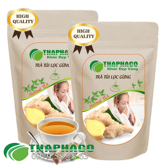 Trà Túi Lọc Gừng Khô ( Can Khương) Thaphaco