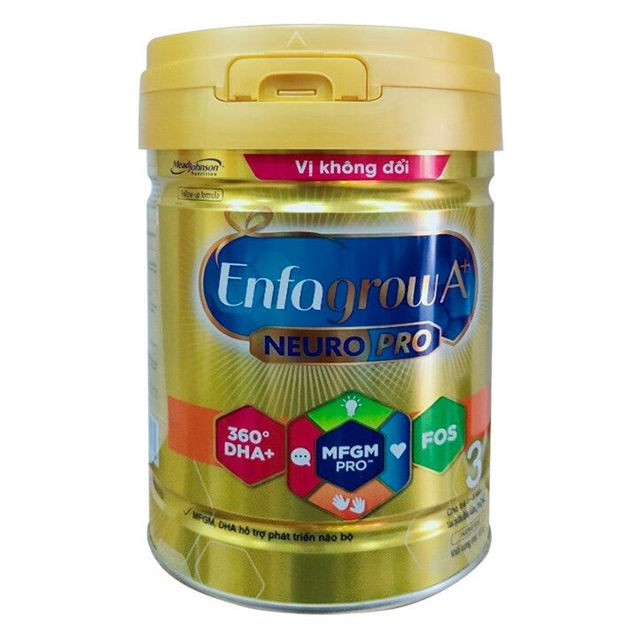 [HCM]Sữa Bột Enfa A+ Neuro 3 870g ( Mẫu mới )