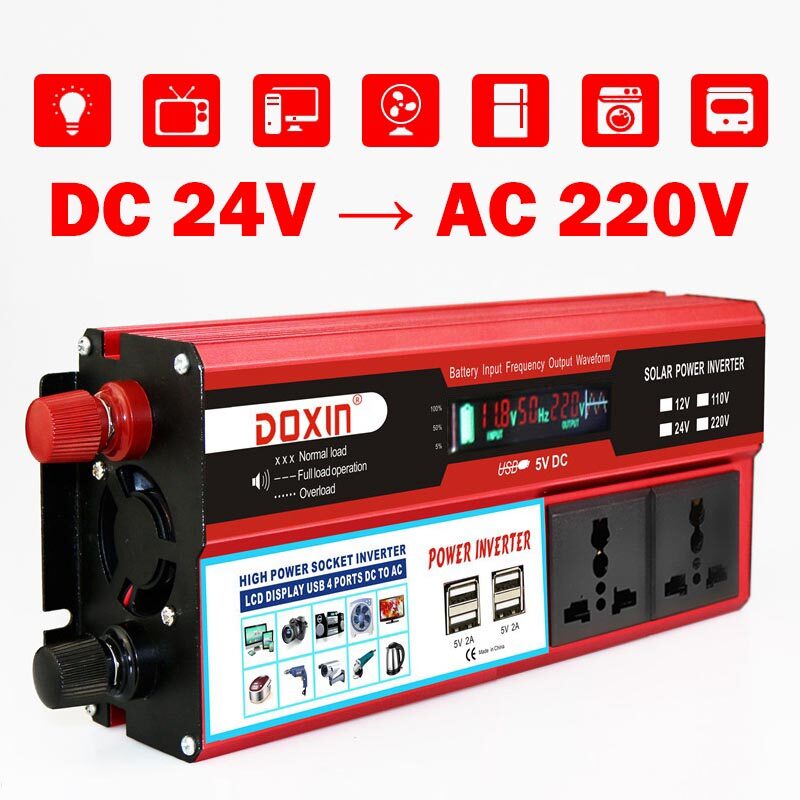 Biến tần tự động biến tần chuyển đổi nguồn 12v đến 220v 500w 100w