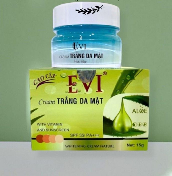 Kem Evi Trắng Da Mặt 30g mẫu mới 15g