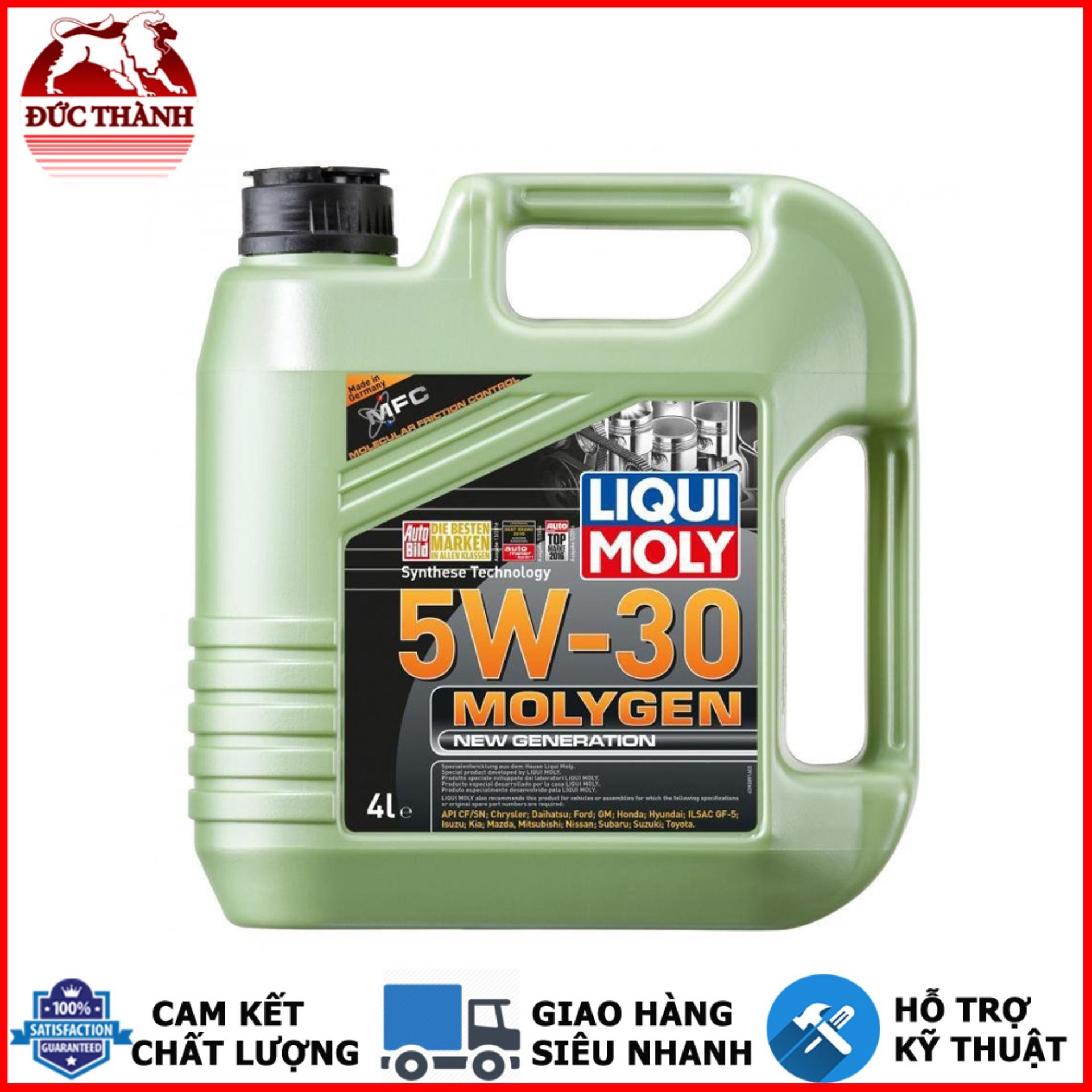Dầu nhớt ô tô thế hệ mới chuẩn SN/CF Liqui Moly Molygen New Generation 5W-30 9089 4lit