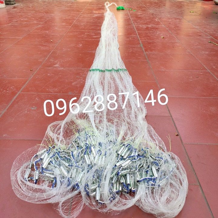 chài đánh bắt cá chài cước thái lan tàng hình bung 6m