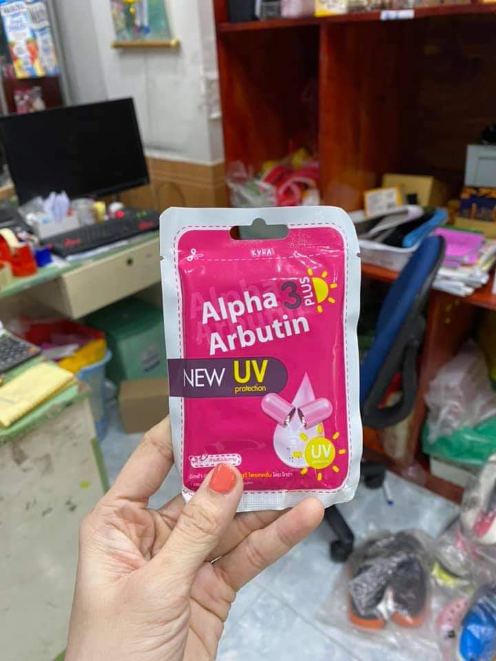 [HCM]V.IÊN K.ÍCH TR.ẮNG ALPHA ABUTIN - MẪU MỚI