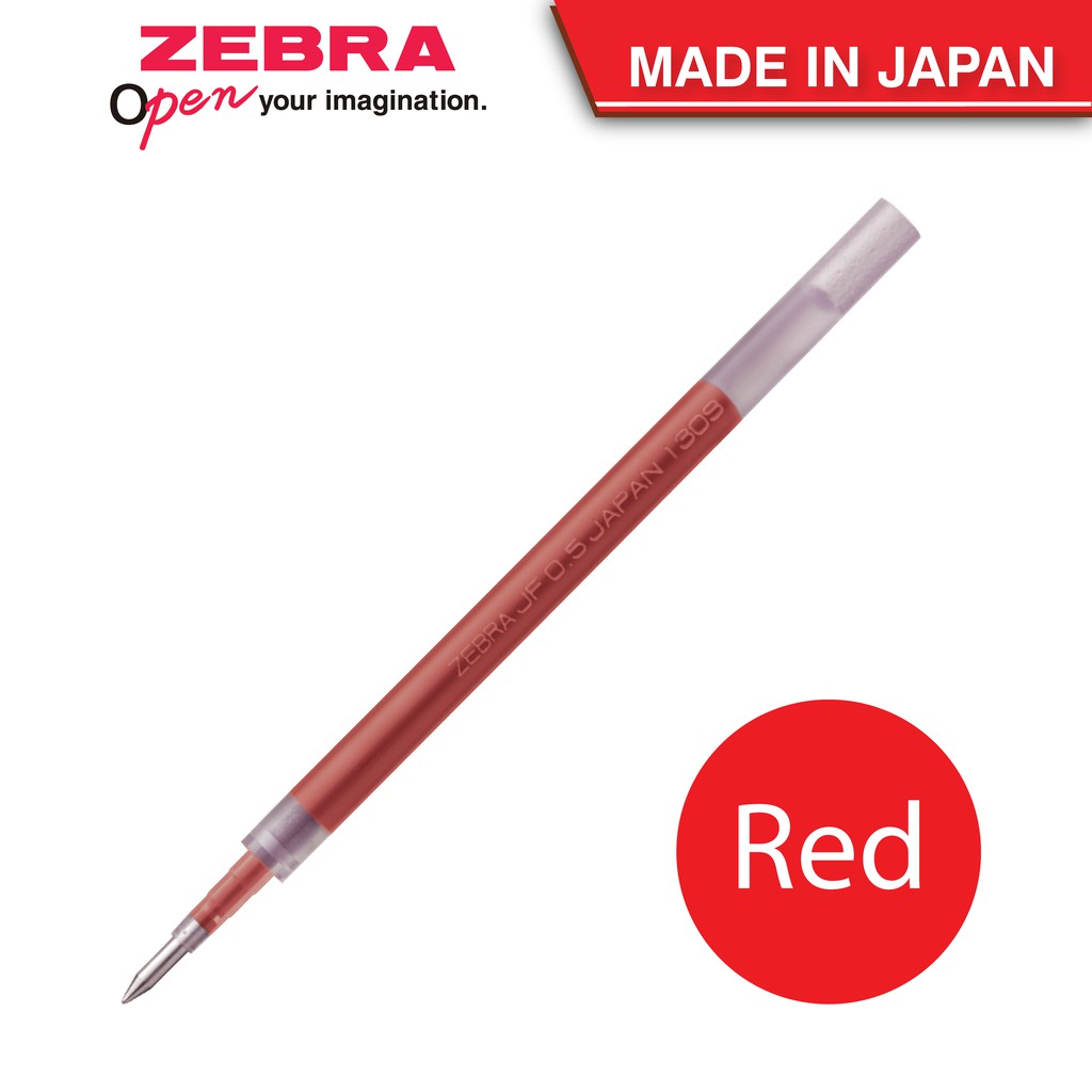 Ruột bút gel zebra sarasa clip, đầu bút 0.5 mm