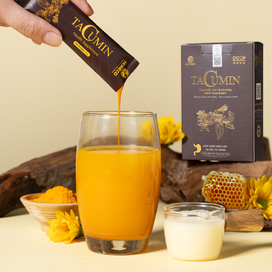 Mật ong nghệ Tacumin (Hộp 30 gói)