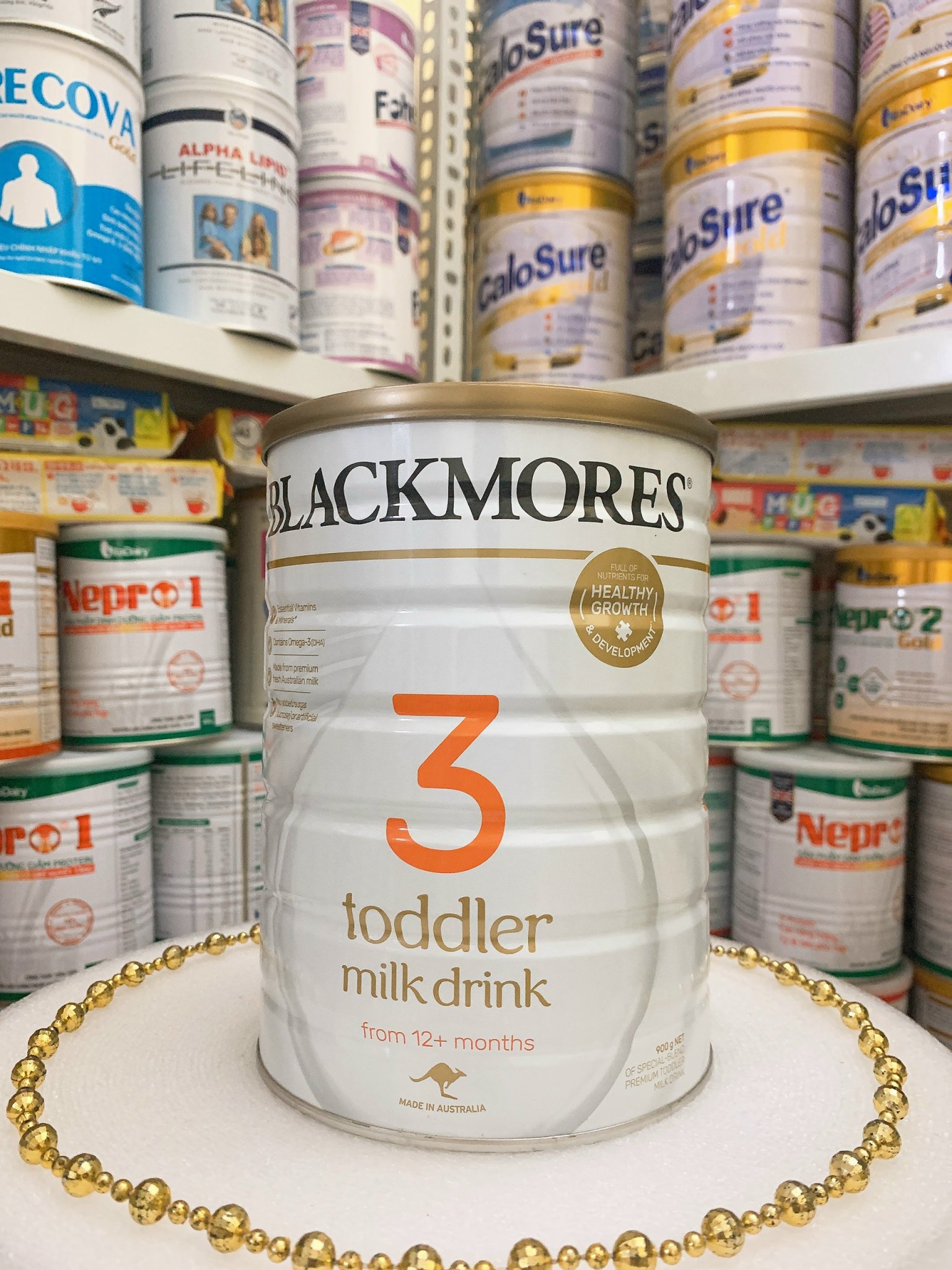 Sữa BLACKMORES số 3 Toddler Úc 900G (1 tuổi trở lên)