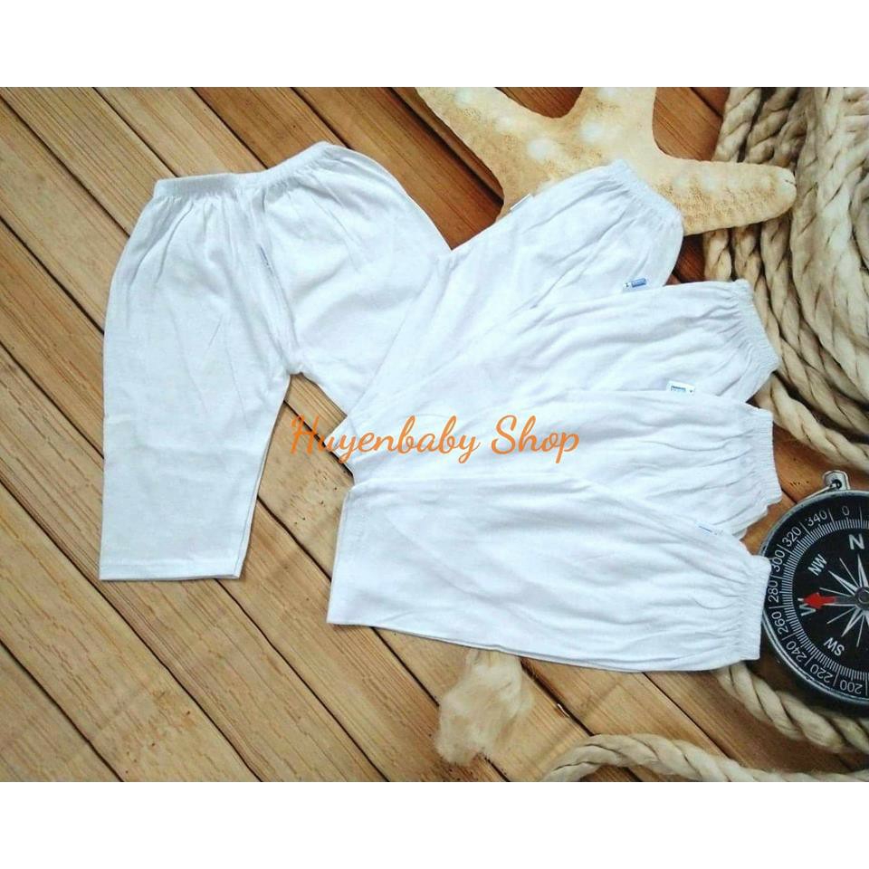 Combo 4 Quần Dài  Mặc Nhà Cho Bé Sơ Sinh Đến 26 ký (Chất Liệu Cotton)