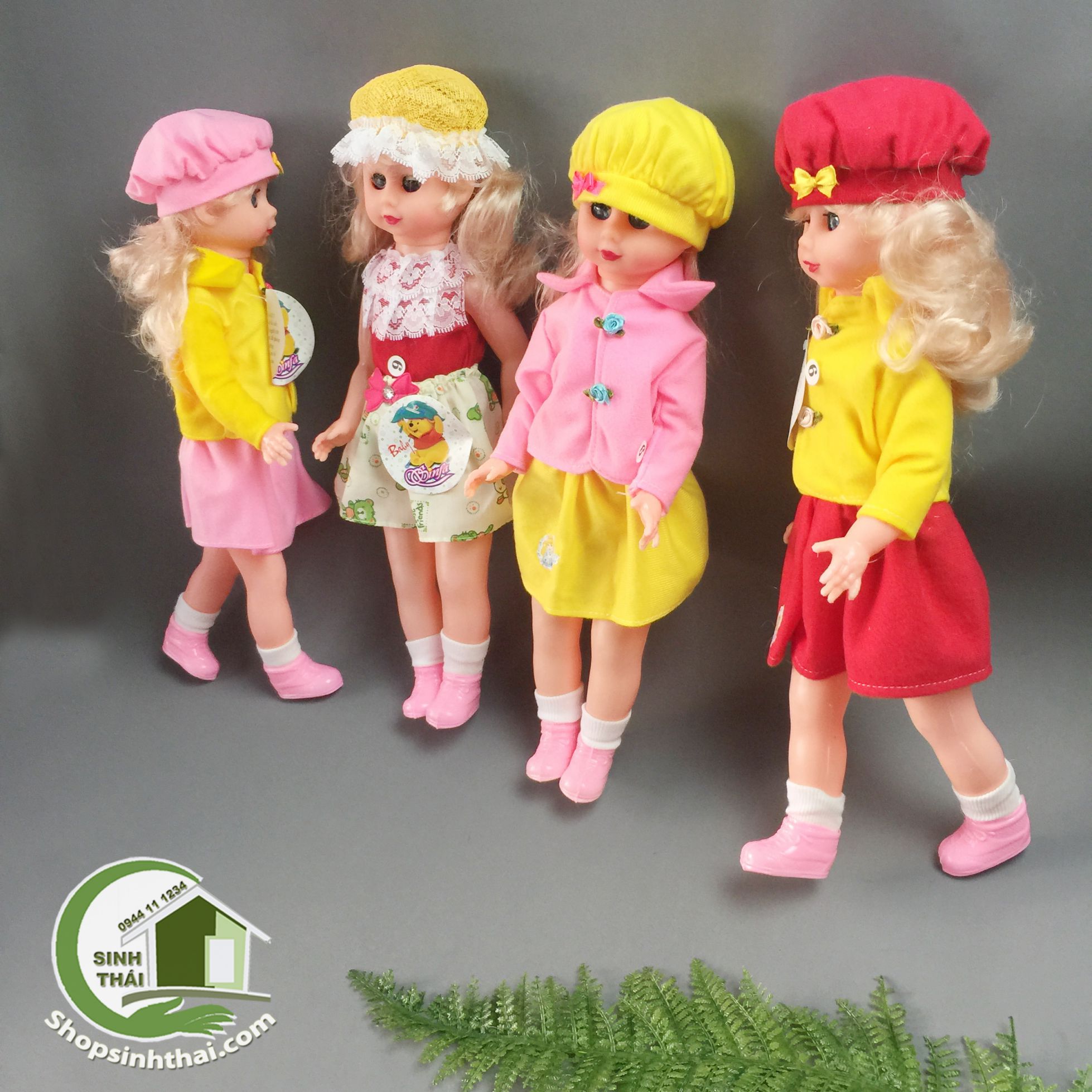 [HCM]Búp bê em bé lớn có nhạc 40cm x 12cm
