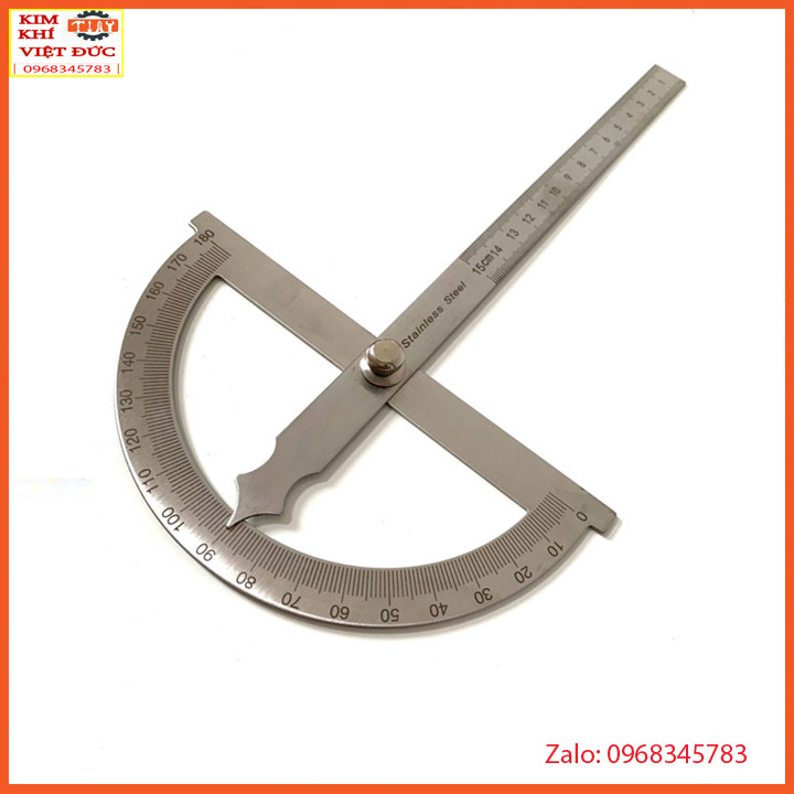 Thước Đo Góc, Thước Đo Góc 180 độ - 15cm