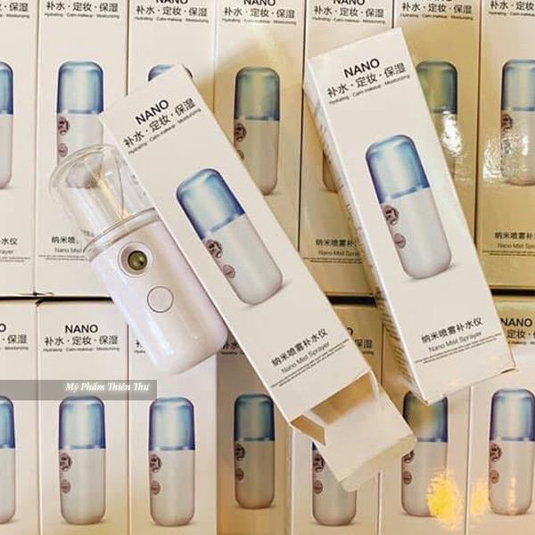 Máy phun sương  xông mặt nano mini