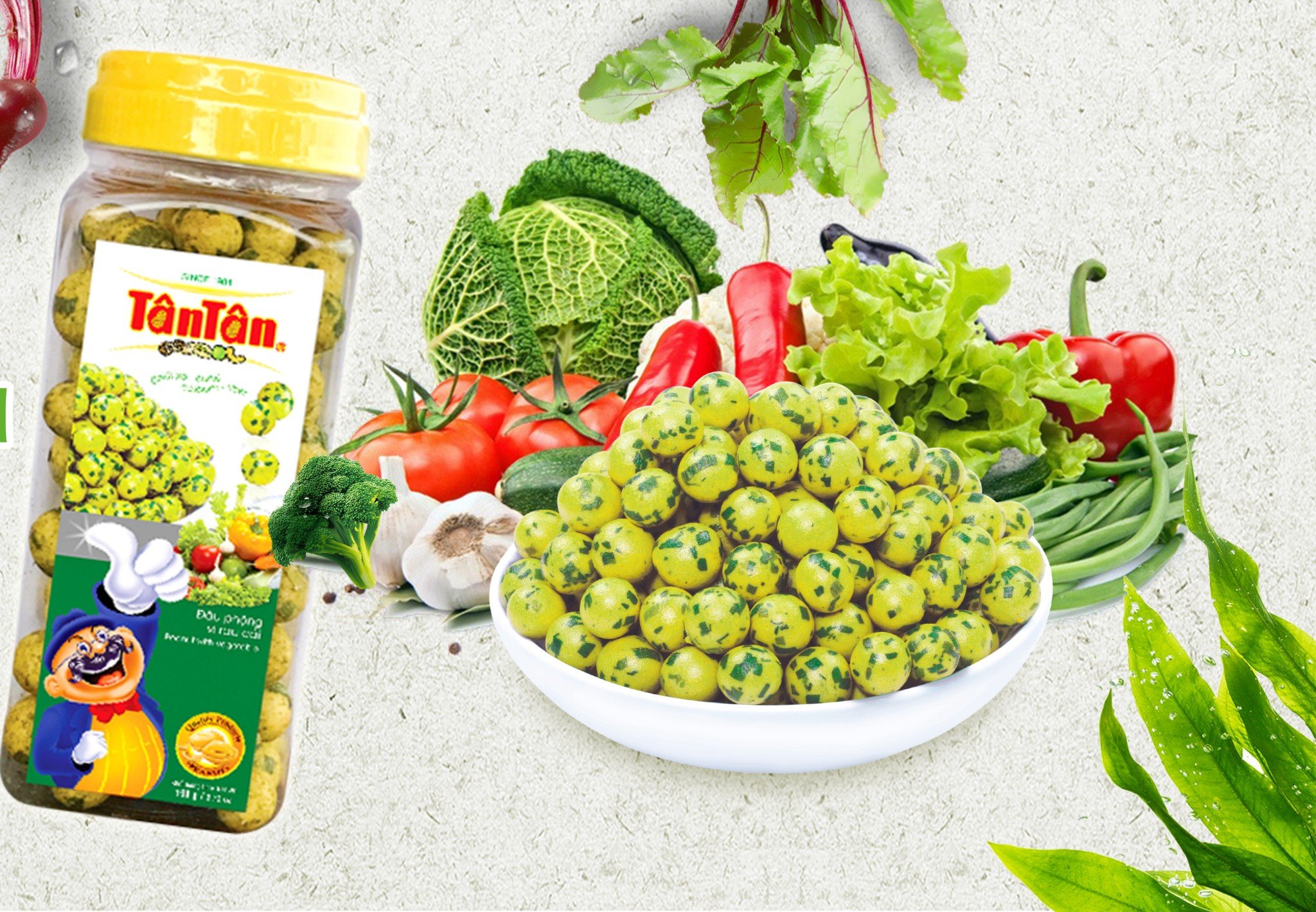 [GIÁ ƯU ĐÃI] Snack và Đậu Thập Cẩm Tân Tân hủ 200g