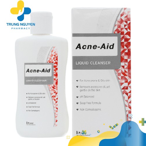 [HCM]Sữa Rửa Mặt Acne Aid 100Ml - Dành Cho Da Nhờn - Mụn Trứng Ca