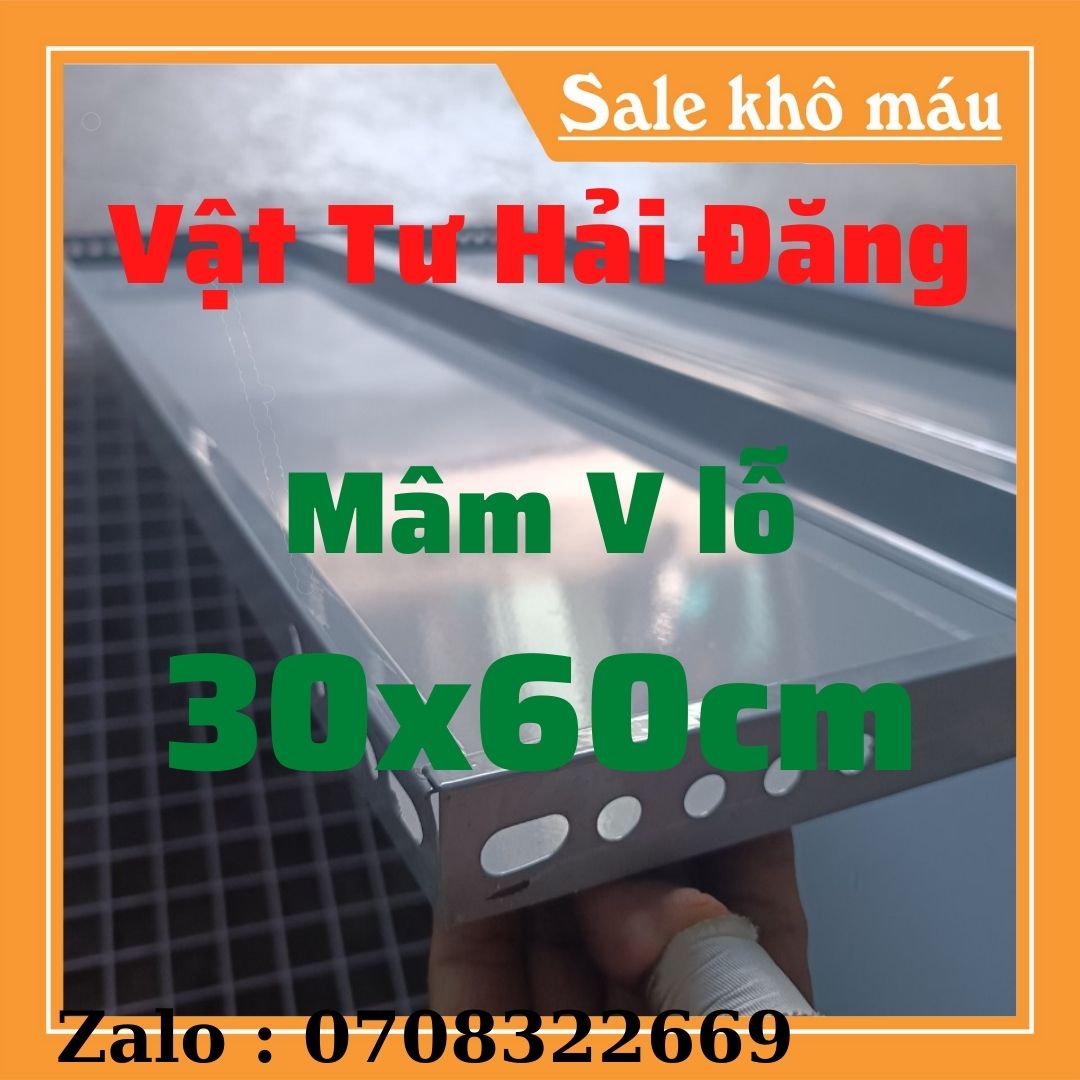 Mâm Sắt V Lỗ lắp ráp kệ sắt đa năng